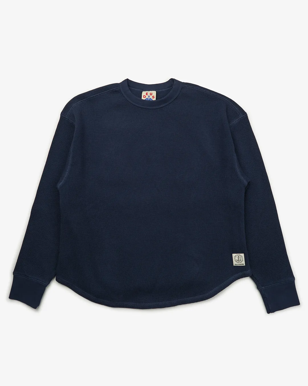 Loni Waffle Knit - Navy