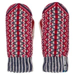 Lycksele Suede Palm Mittens