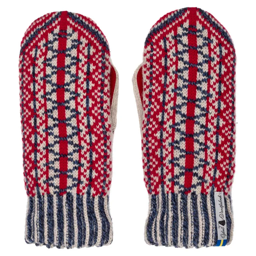 Lycksele Suede Palm Mittens