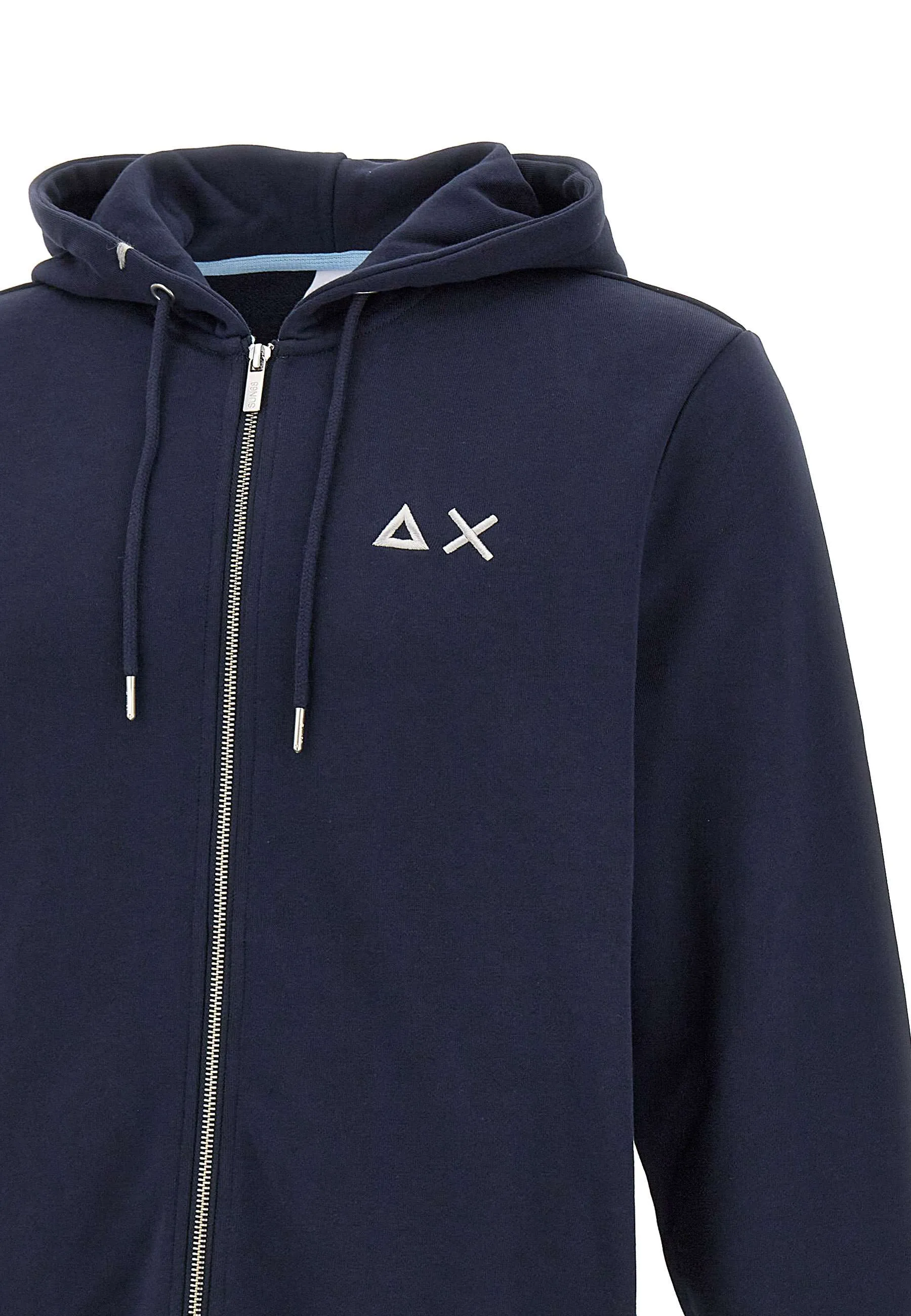 Men's Navy Blue Hooded Sweatshirt