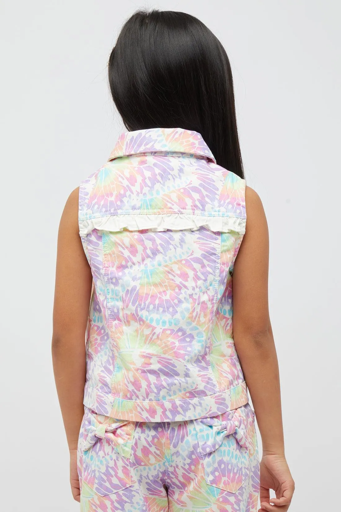 One Friday Multi Color Sleeveless Top