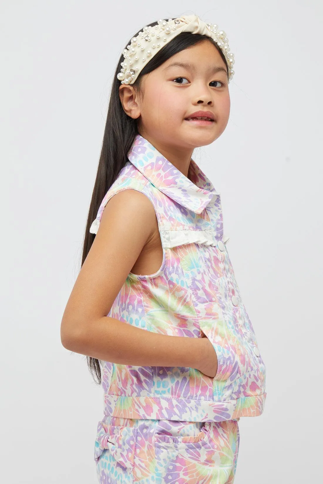 One Friday Multi Color Sleeveless Top