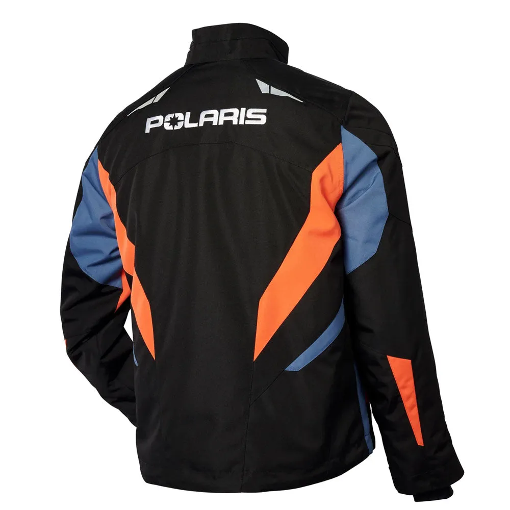 Polaris  Mens TECH54 Northstar Snowmobile Jacket Waterproof Black Orange