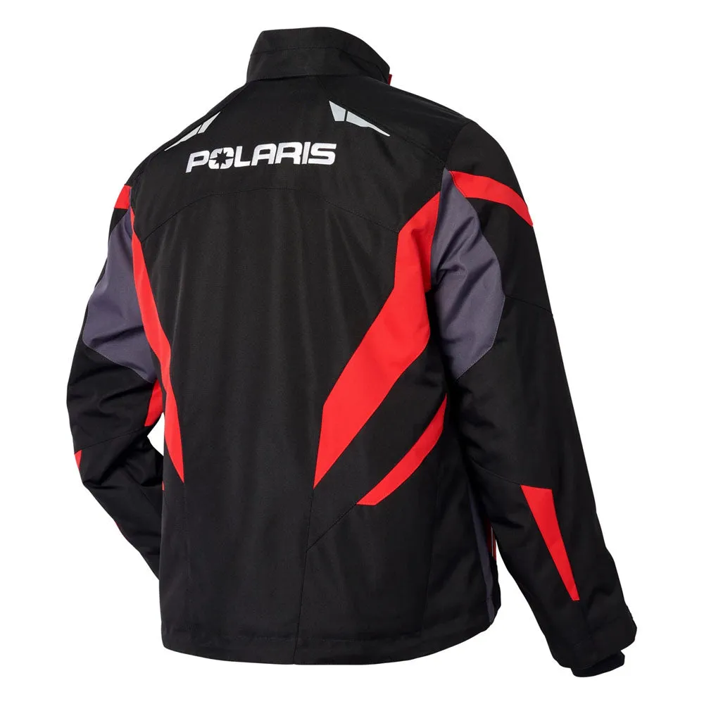 Polaris  Mens TECH54 Northstar Snowmobile Jacket Waterproof Insulated Black Red