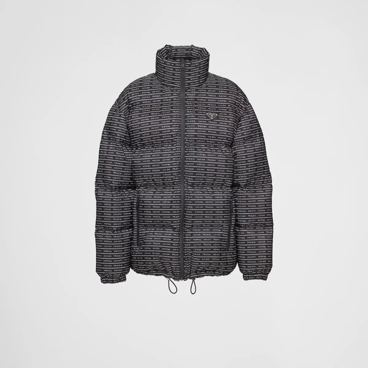 Re-Nylon Down Zipper Jacket