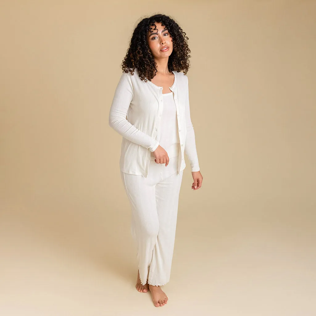 Vanilla Women's Pointelle Cardigan