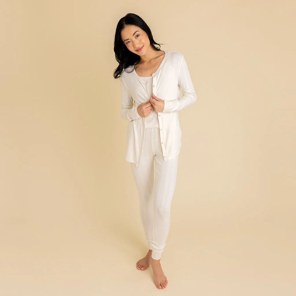Vanilla Women's Pointelle Cardigan