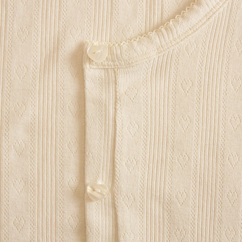 Vanilla Women's Pointelle Cardigan