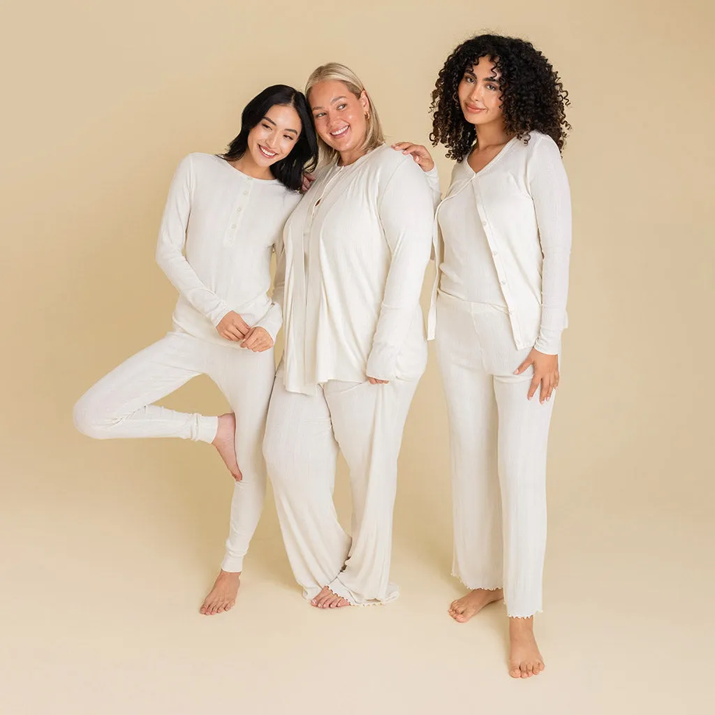 Vanilla Women's Pointelle Cardigan