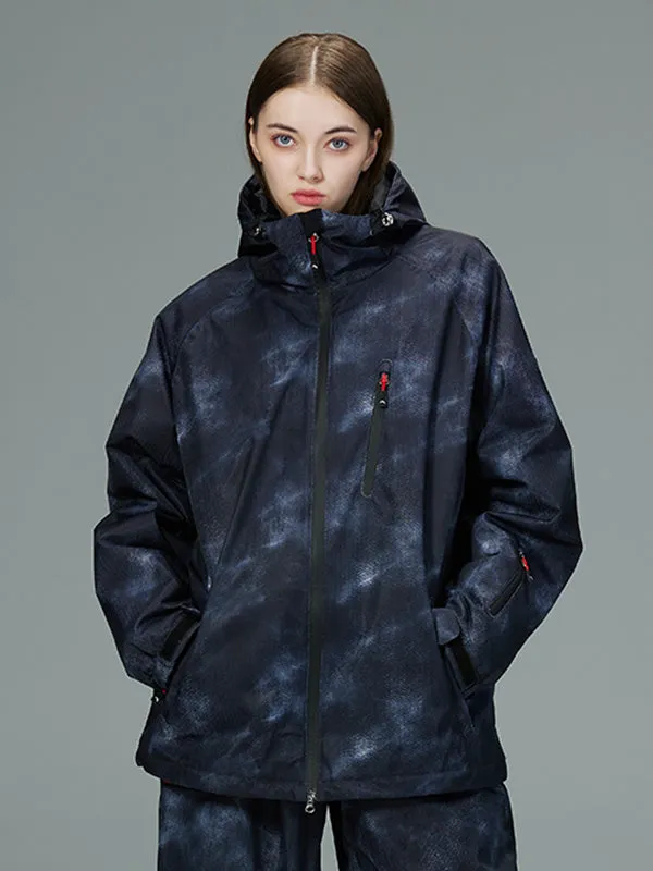 Women's Outdoor Printed Snowboarding Jacket