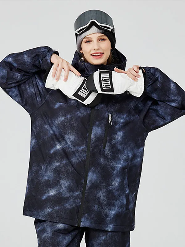 Women's Outdoor Printed Snowboarding Jacket