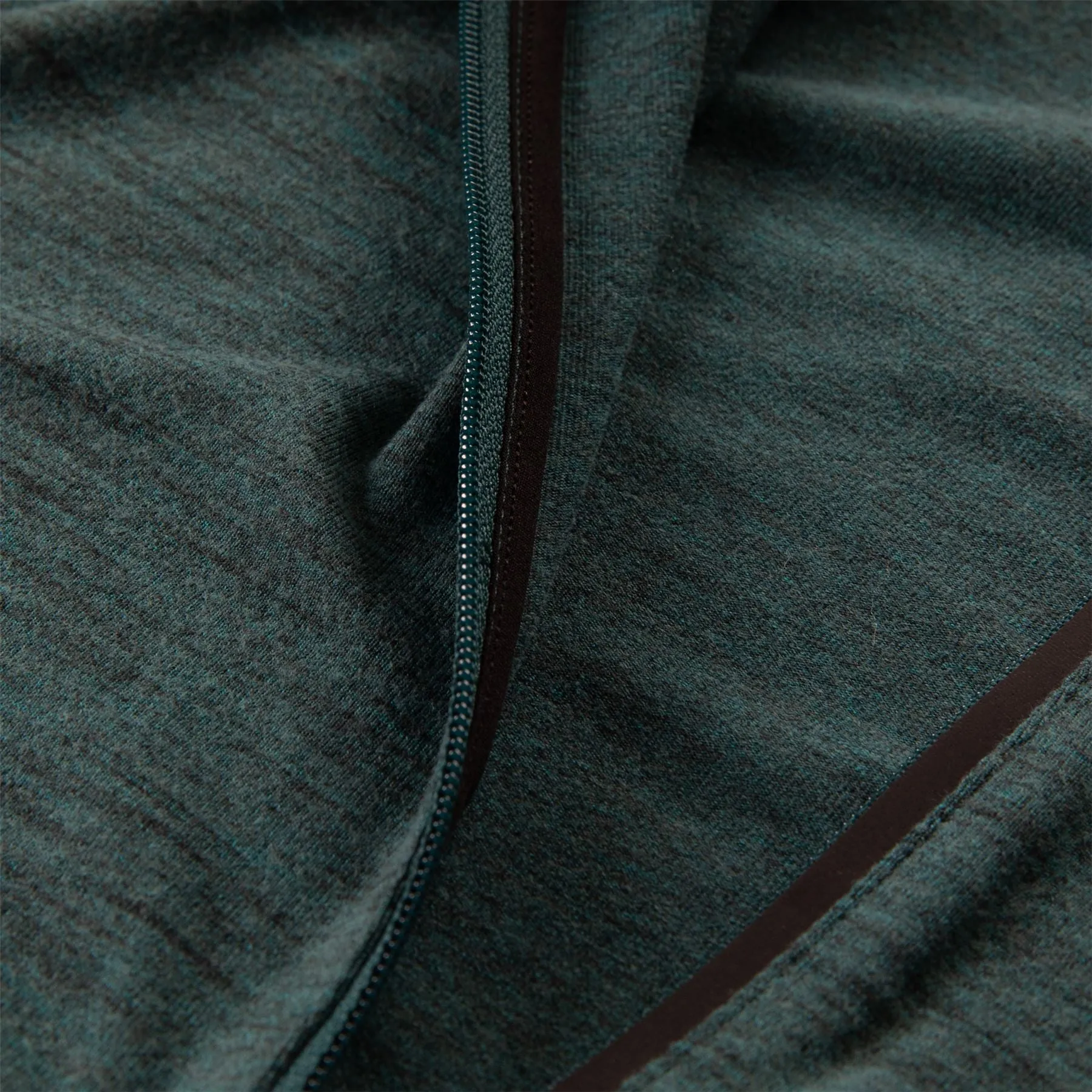 x TRENDYGOLF Surge Warm Half Zip Tri Colour Rulu Green Jasper Oceanic - SS23
