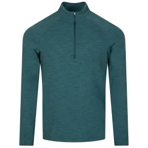x TRENDYGOLF Surge Warm Half Zip Tri Colour Rulu Green Jasper Oceanic - SS23