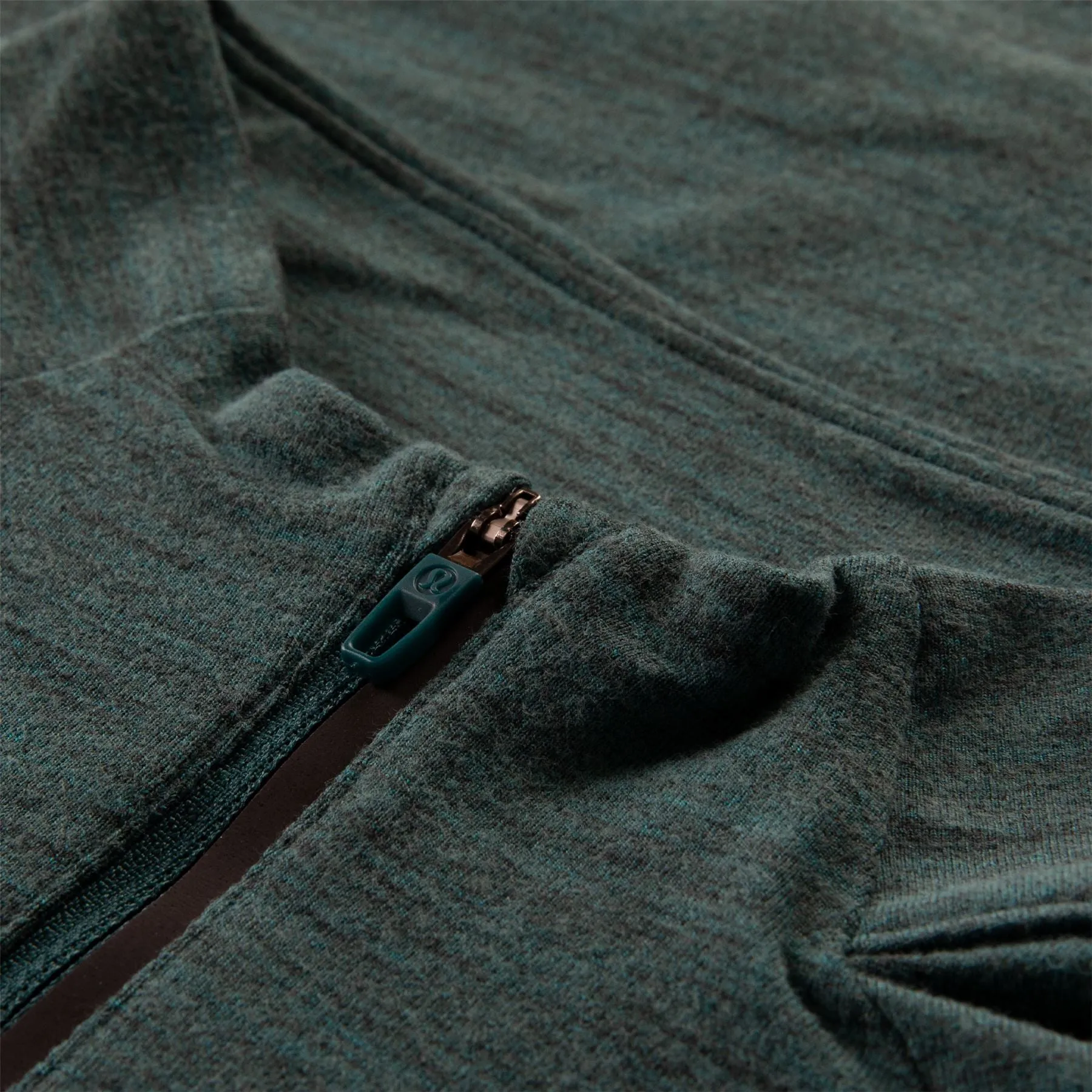 x TRENDYGOLF Surge Warm Half Zip Tri Colour Rulu Green Jasper Oceanic - SS23